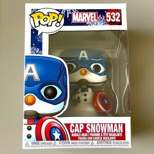 Captain America Snowman Funko Pop